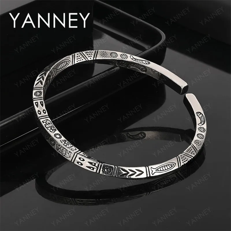 

925 Sterling Silver Exquisite Pattern Bracelet Women Party Gift Fashion Jewelry Wedding Simple