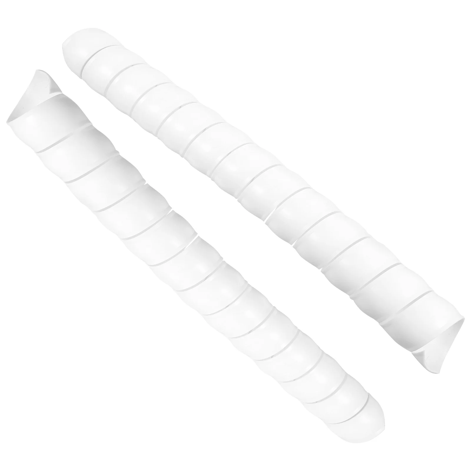 

2 Pcs PVC Tree Tree Protection Wraps Trunk Protector 40cm Spiral Wraps for Winter Outdoor Gardening Supplies Sturdy