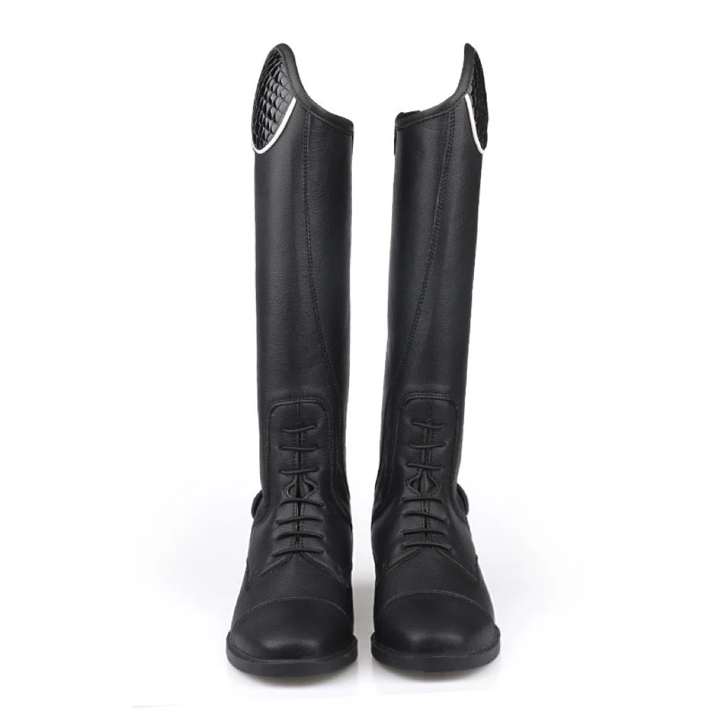 Women's Men's Children's Shoes Cowhide Breathable Long Tube Riding Boots Horse Equestrian Boots Horse Equipment