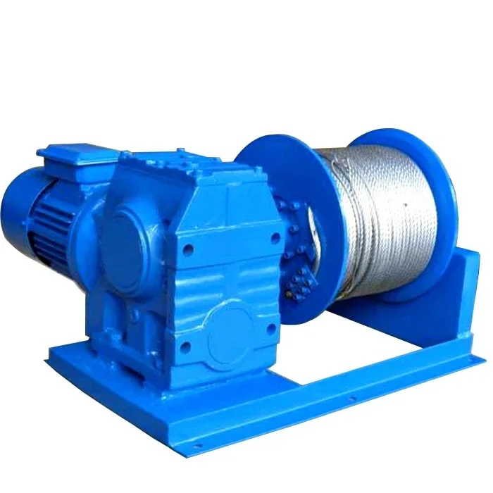 10T Heavy Duty Slow Speed Electric windlass Winch 100 ton 200 ton With Wire Rope For Port