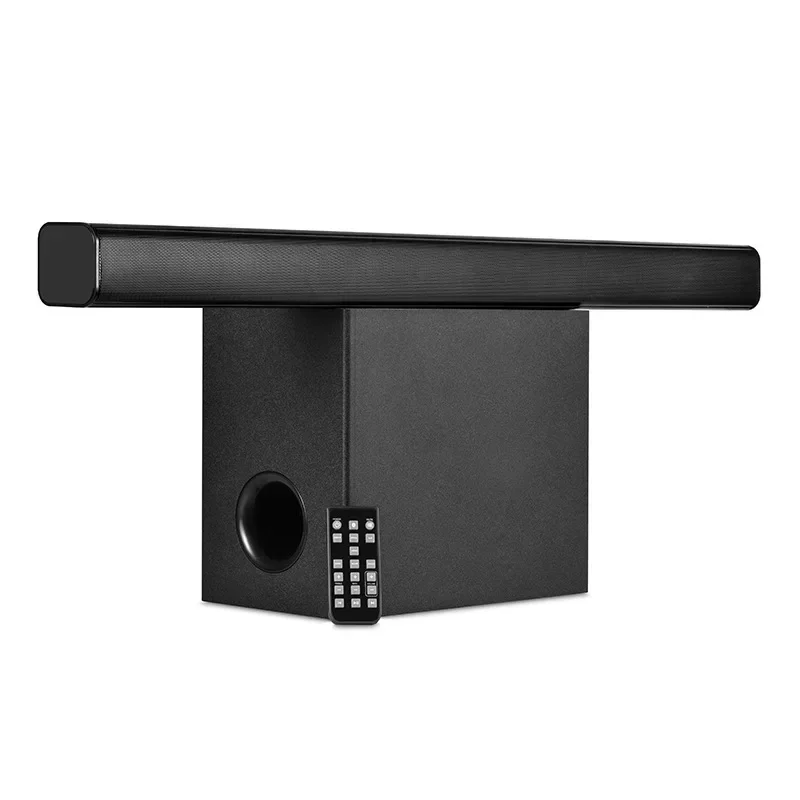 Vofull 100W 2.1ch Detachable soundbar, wireless sound bar speaker for tv for 2024 hot sale home theatre system