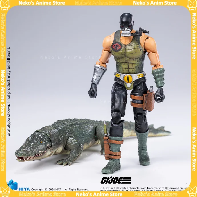在庫あり HIYA 1/18 4 インチアクションフィギュア絶妙なミニシリーズ G.I.Joe クロックマスター & フィオナアニメギフト男の子のためのコレクション模型玩具
