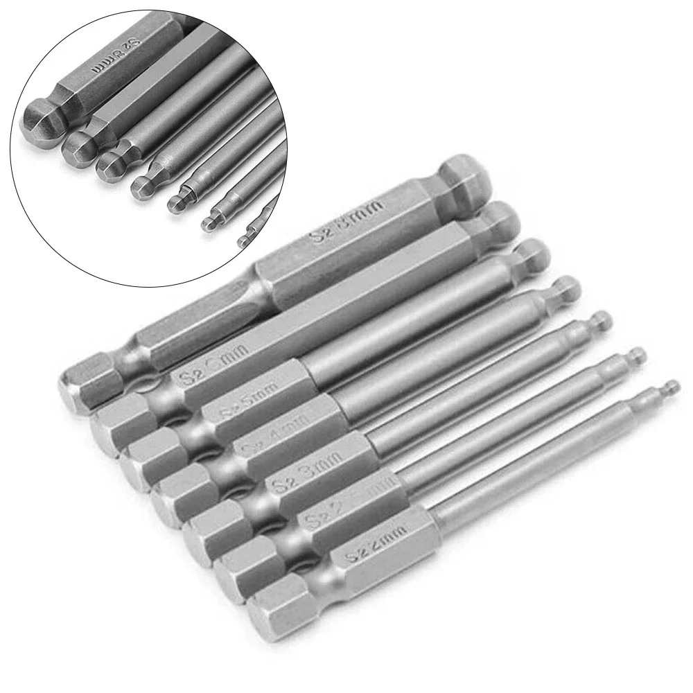 7 Pcs Hexagonal Handle Screwdriver Ball Head Screwdriver Multifunctional Screwdriver Set Hand Tools Hand Tools