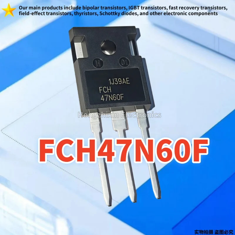 

FCH47N60F FCH47N60 47N60F 47N60 TO-247 High power field-effect transistor 10PCS NEW Original