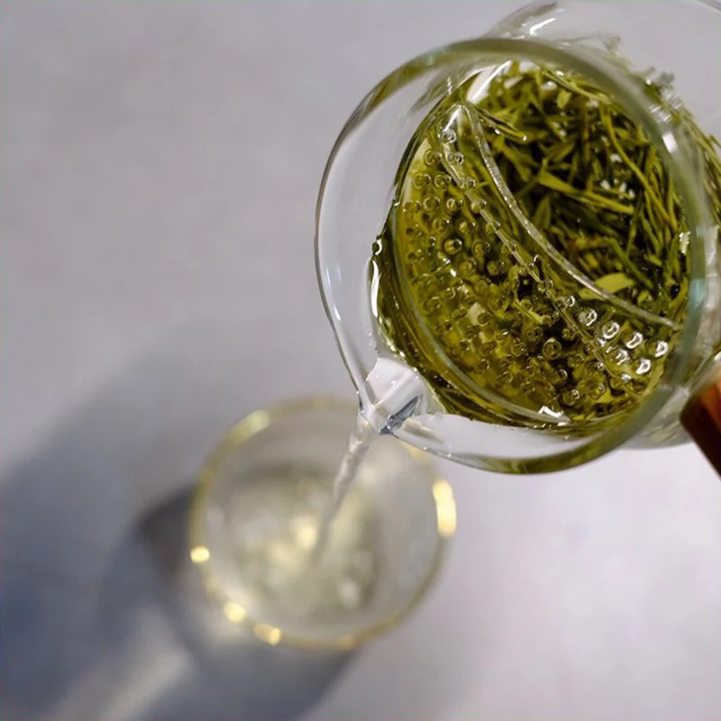 Hittebestendige Glas Thee Infuser Pot Theepot Cup Met Houten Handvat Thee Pitcher Fair Cup Kung Fu Set Thee Dispenser kantoor Ketel