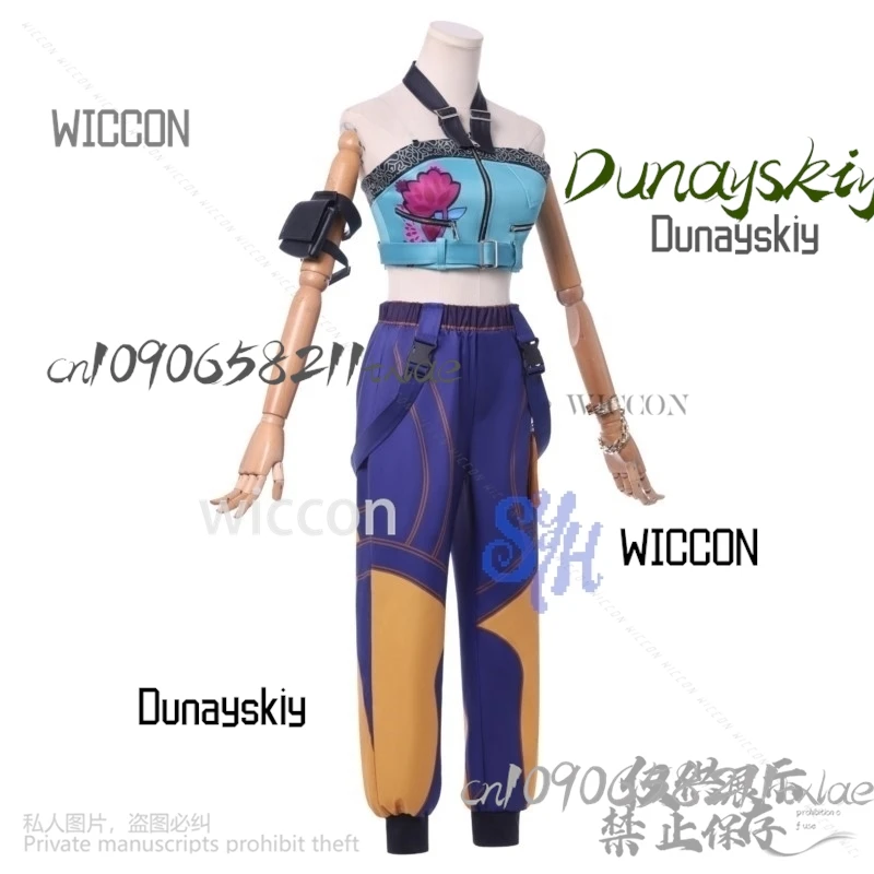 Kawaii Korea Girls Y2K Idol Stage Uniform Huntrix KPop Demon Hunters Zoey Girls Groups Sexy Top Pants Wig Earring Halloween