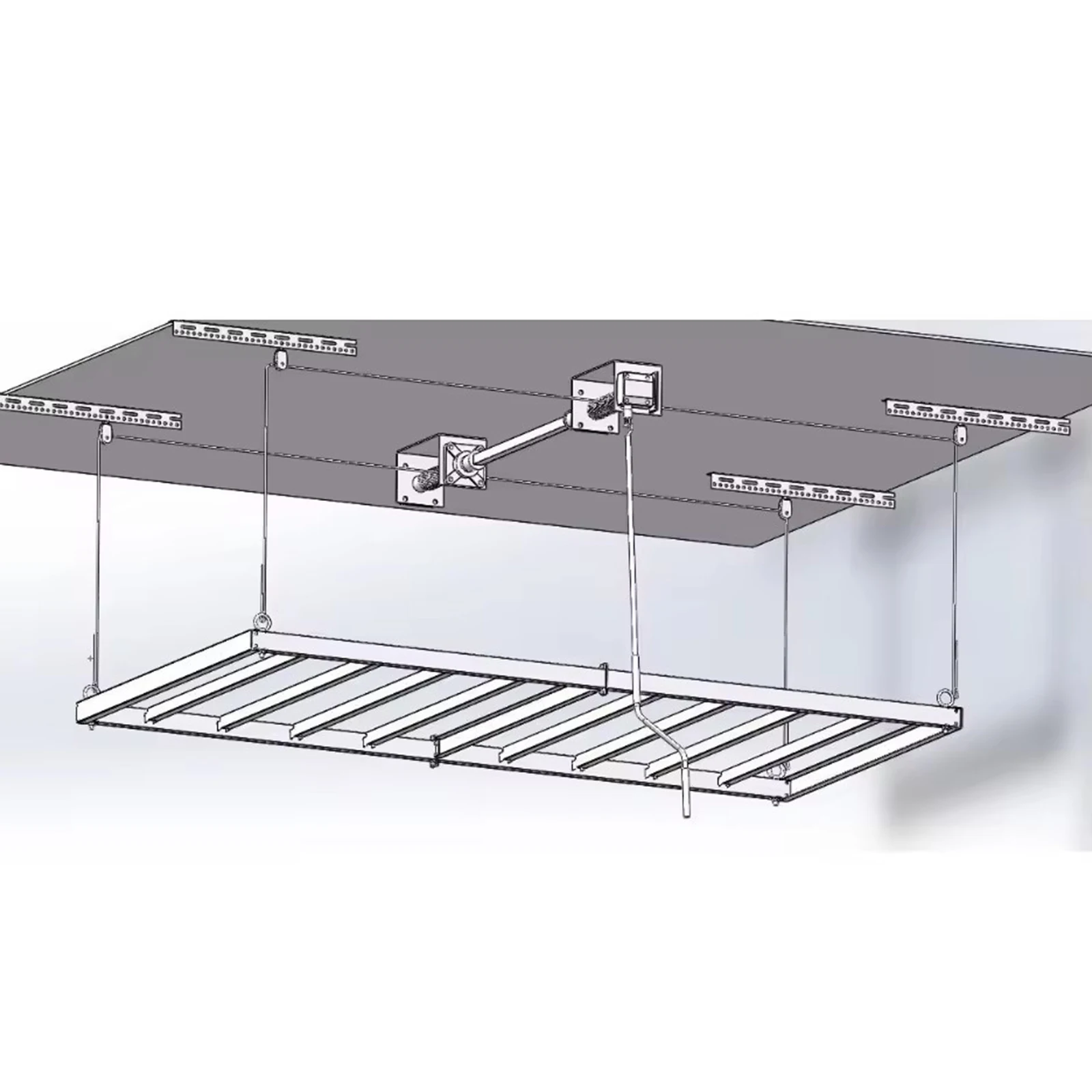 Ceiling Storage Rack Lift Rack Garage Ceiling Storage Lift Rack