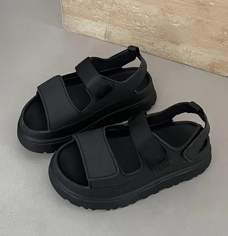 CHABELLA Moderiktiga Bekväma Tjock Sula Platåsandaler för Dam 2024 Sommar Lätta Strandsandaler Utomhus Halkfria Romerska Sandaler 10 best sales romerska sandaler för kvinnor - №2