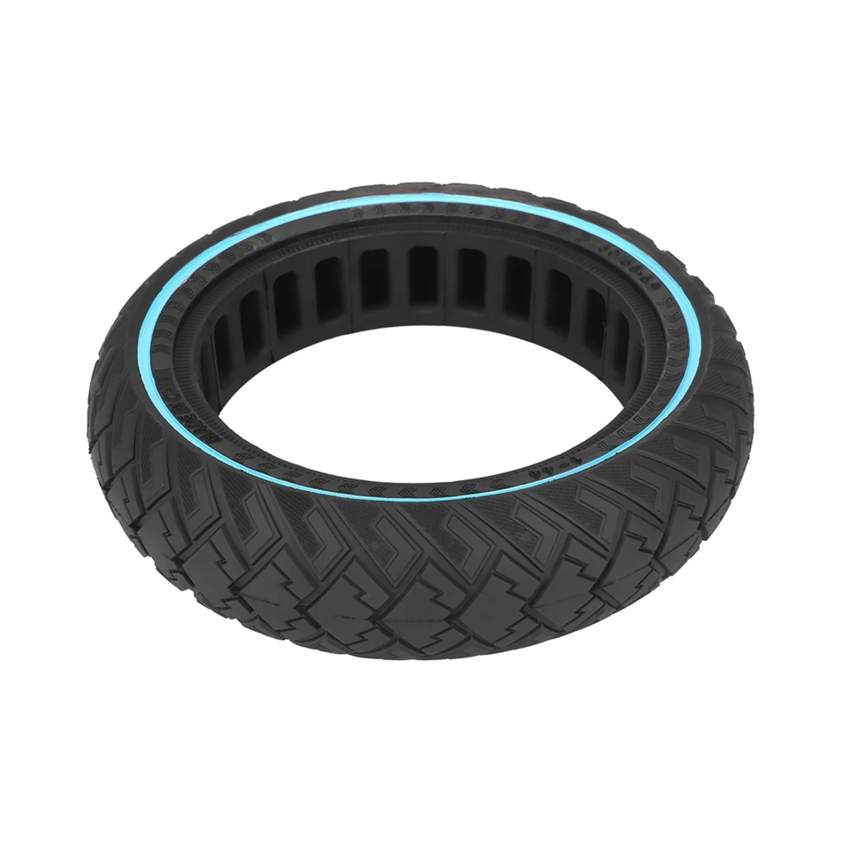 Ulip60/65-6.9 Four-Color Wing Pattern Off-Road Solid Tire Max G2 G65 Skateboard Wheel Blue