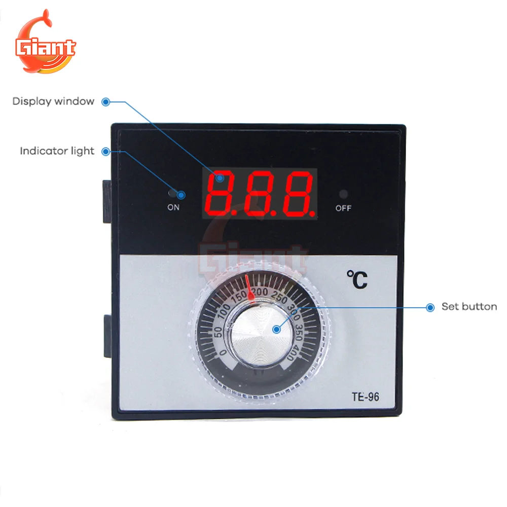 TED-2001 K-type regolatore di temperatura termostato digitale Display regolatore di temperatura relè riscaldamento raffreddamento termoregolatore