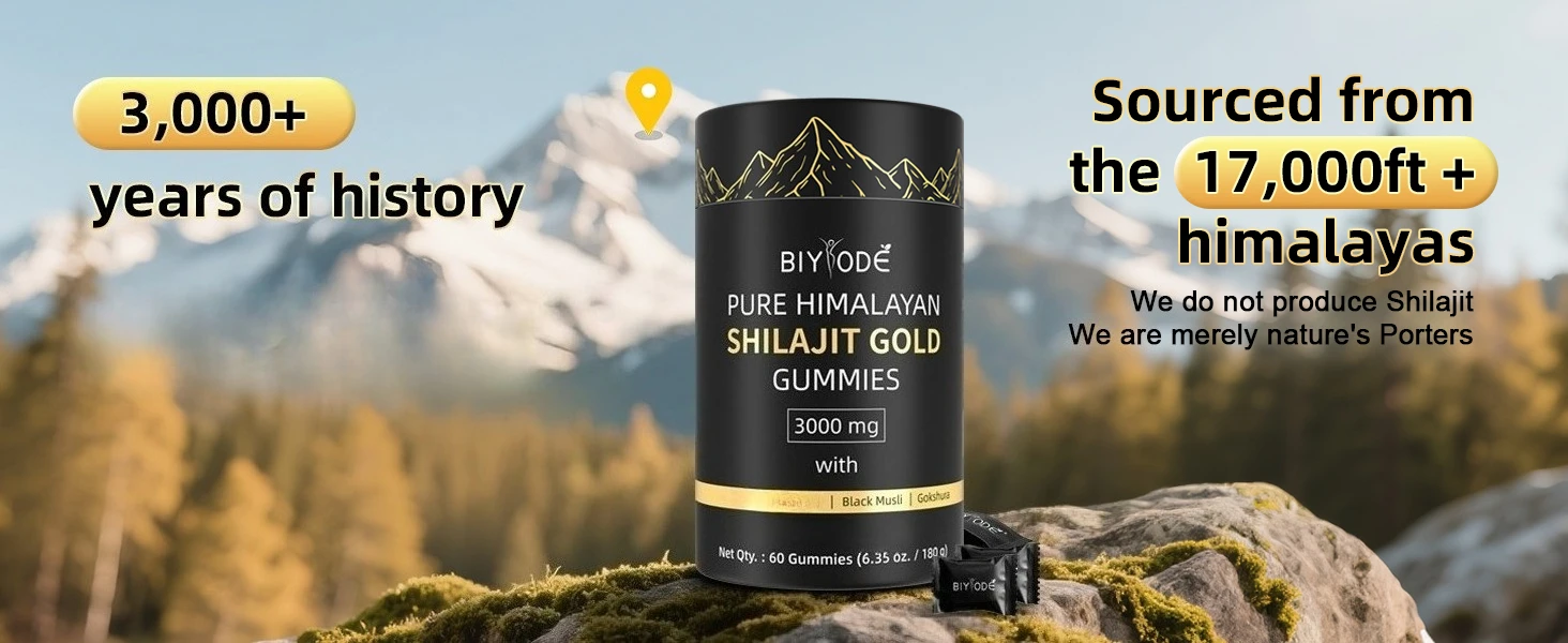 3000MG SHILAJIT GUMMIES Nahrungsergänzungsmittel für die Immungesundheit – Detail 4