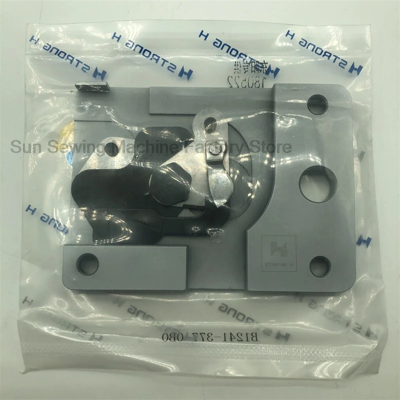 

B1241-377-0B0 Thread Cutting Assembly Strong H Large Needle Plate Moving Fixed Knife for Juki 377 1377 Computer Button Attaching