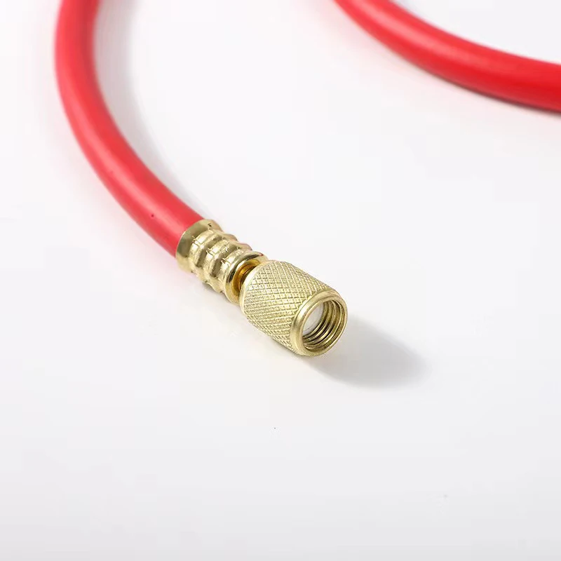 3Pcs 1.5M Refrigerant Hose 1/4 Sae 3000psi Refrigerant Charging Hose for R12 R22 R134a R404a  R502 Air Conditioning Refrigerant