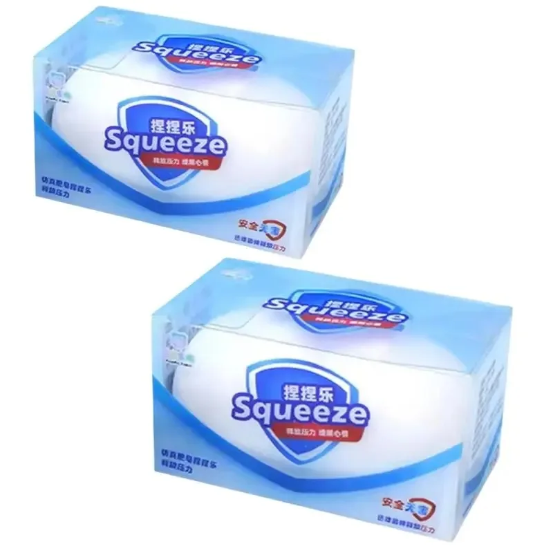 Knusprige Seifenball-Quetschbälle Gefüllte Weiche Squeeze-Fidget-Spielzeuge Anti-Stress Angstlinderung Handentspannung für Erwachsene und Kinder