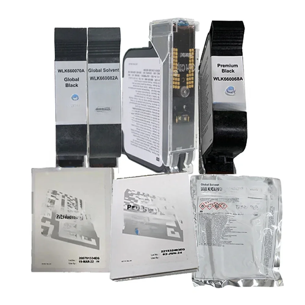 Cartridge Premium Black ink 42 ml original new videojet WLK660070A WLK667482A WLK660075A WLK660082A WLK660084A