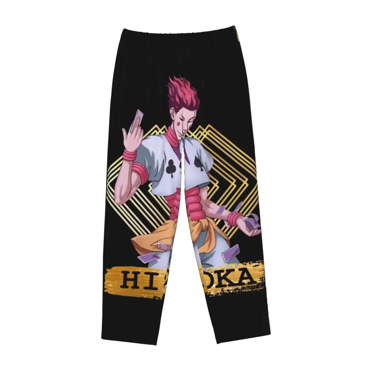 

Женские пижамные штаны Custom Hisoka Anime Hunter X Hunter Phantom Troupe Chrollo с карманами для дома и сна