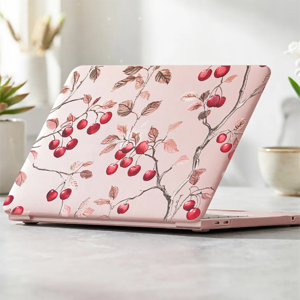 Ultra-thin Print Laptop Case For Macbook Neo 13 2026 A3404 Case Easy to Snap Blush Pink protective case for macbook neo A18 Case