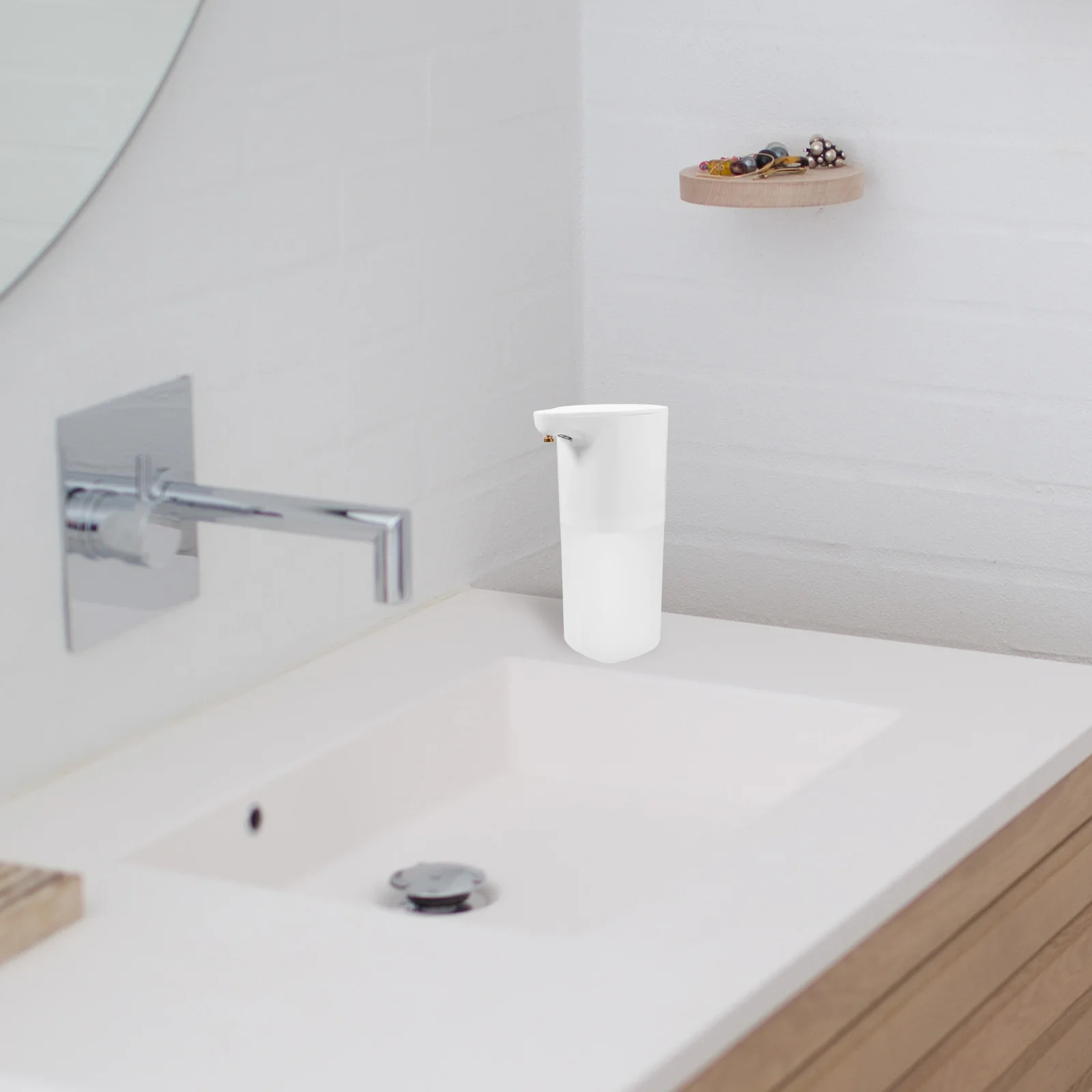 

Elegant 350ml Plastic Alcohol Spray Dispenser Touchless Sensor Kitchen Bathroom Practical Large Capacity Safe Reliable