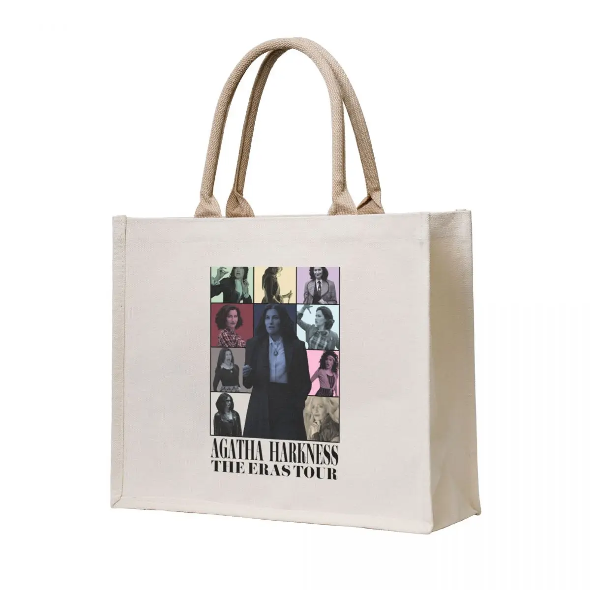 

Agatha Harkness Eras Tote Bag cute pouch bag foldable reusable bag Women's handbag Shopper handbag