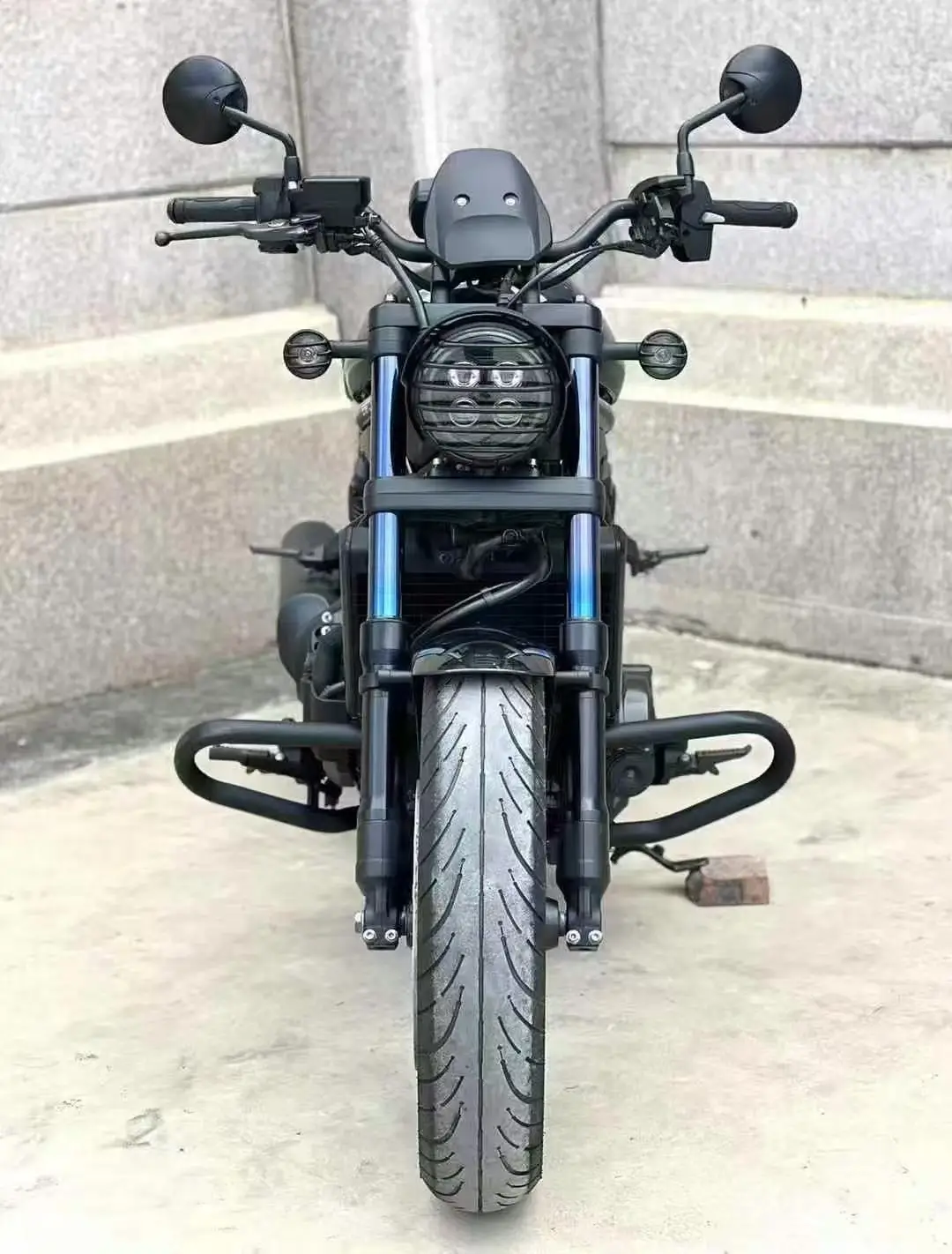 For Honda Rebel CMX500 2017-2024 Motorcycle Accessories Fairing Headlight Windshiled Cover Headlamp Screen
