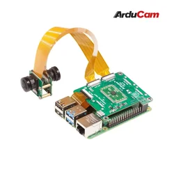 Kit cámara estéreo sincronizada Raspberry Pi 8MP ojo de pez