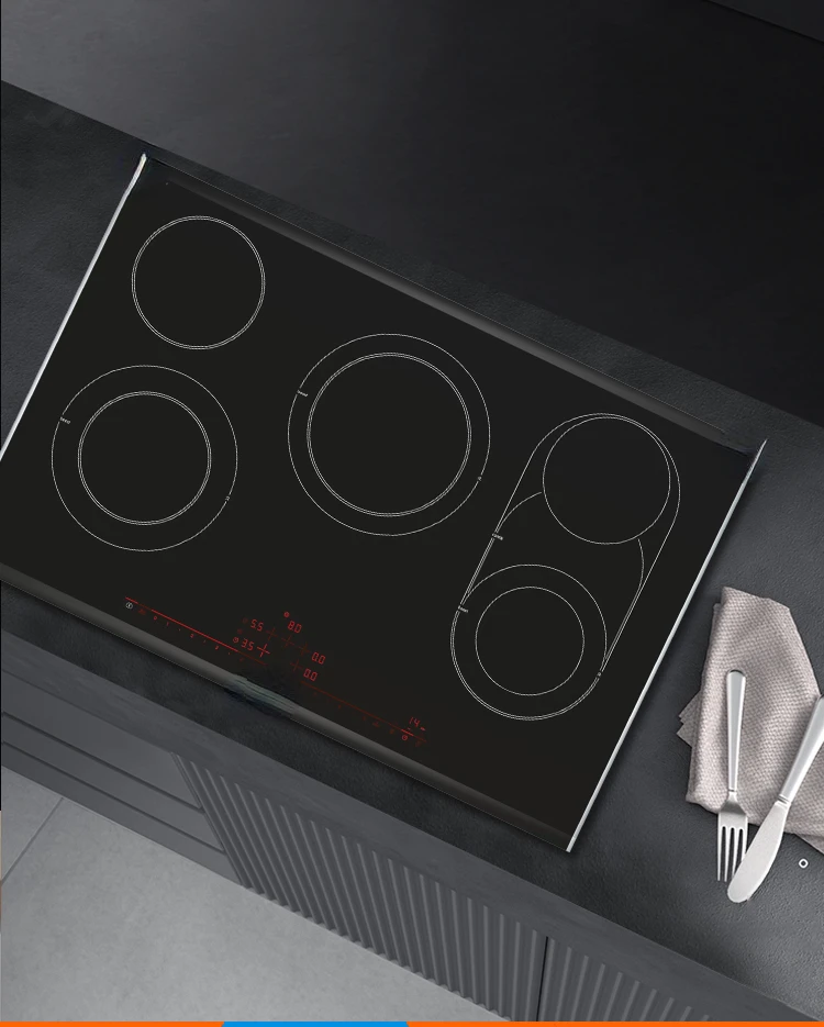 For Household Induction Cooker Pkm875dp1d Embedded High-Power Five-Eye Long Electric Stove