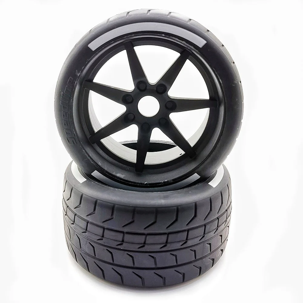 1/7 FSR GT Mustang Flat Running Tire Racing Road Wear-resistant Grip Strong DIY Car Accessories