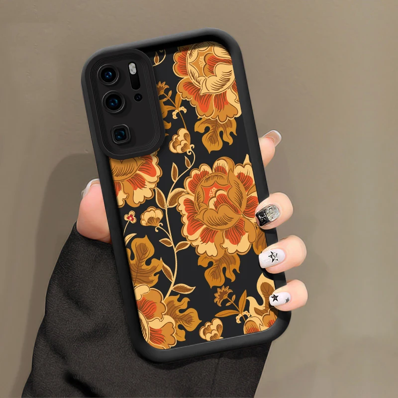 حافظة هاتف على شكل زهور لهاتف انفينيكس GT 30 VIP Zero 30 Hot 60 Pro Plus 40i 30i 10 20 Play Note 50 40 غطاء ناعم غير لامع مقاوم للصدمات