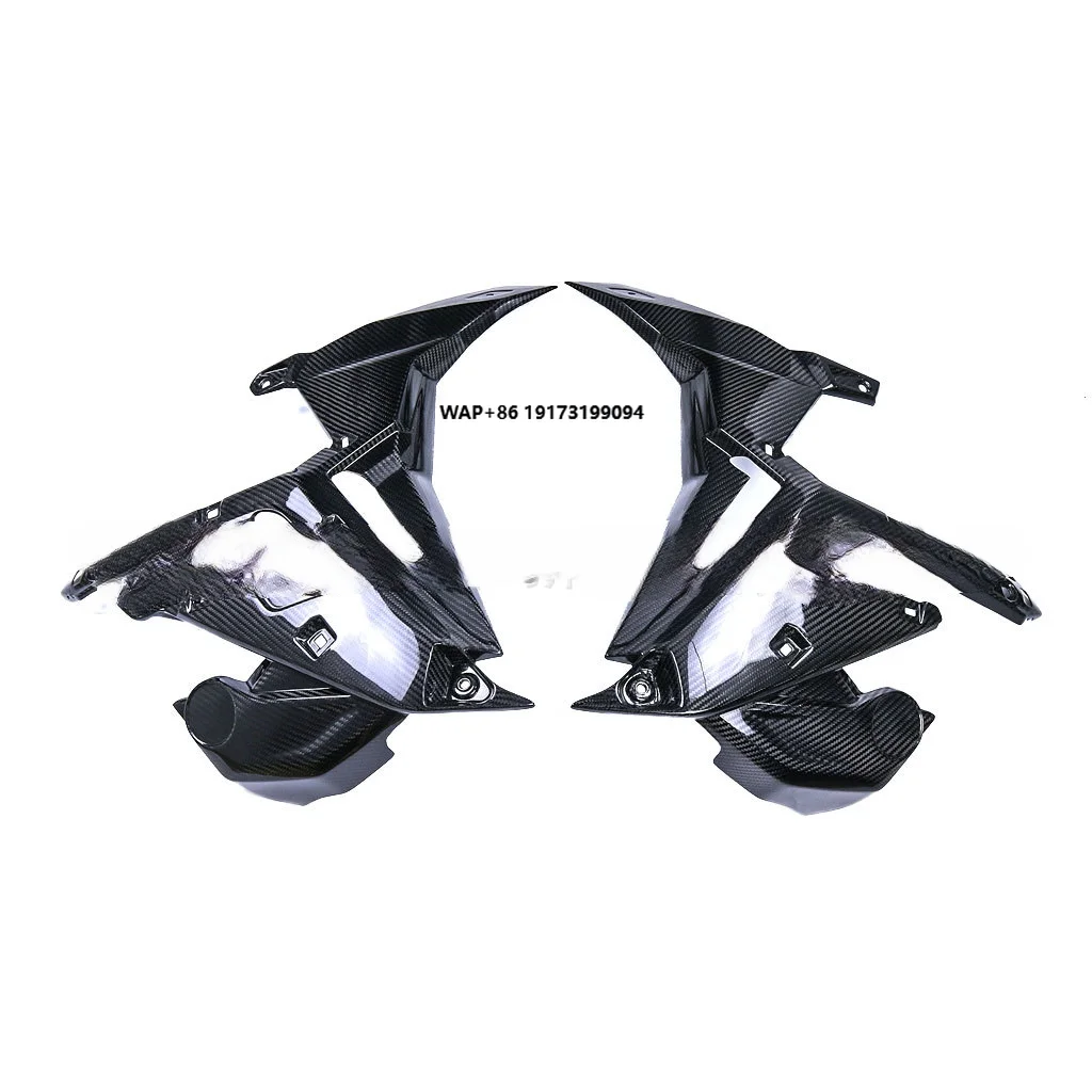 High Quality Real Carbon Fiber Left and Right Large Side Panel Inner Lining Board Motorcycle Modification for S1000r/m1000r