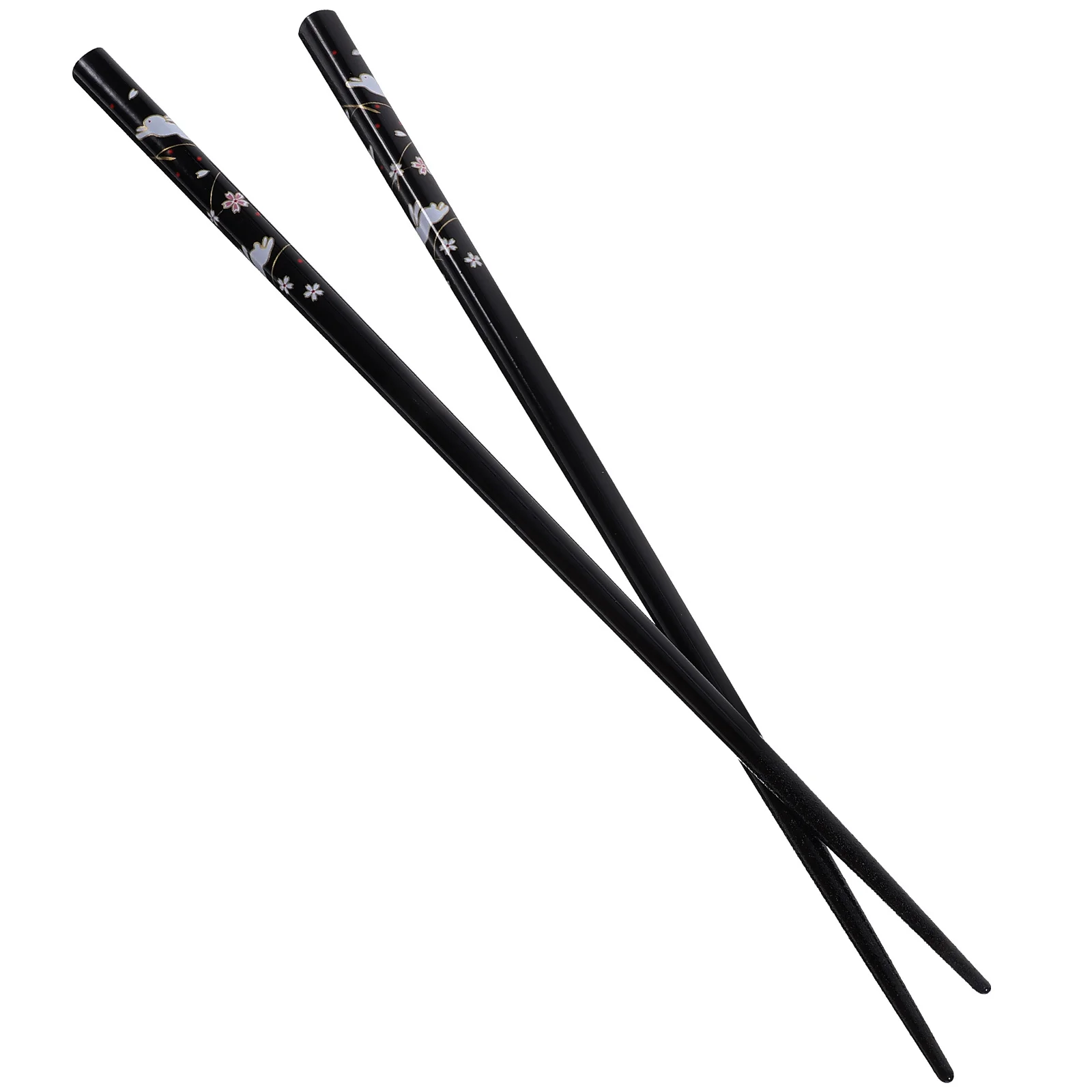 

1Pair Natural Wood Chopsticks Japanese Style Household Home Ramen Reusable Lightweight Dining Reusable Chopsticks