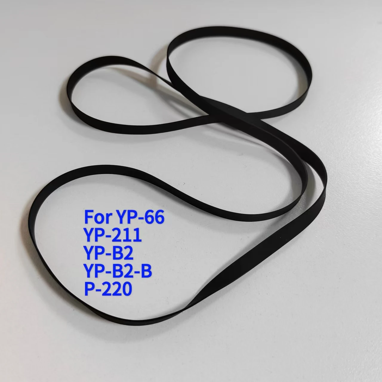 For YAMAHA YP-66 YP-211 YP-B2 YP-B2-B P-220 Turntable Drive Belt Record Player Black Belt Repair