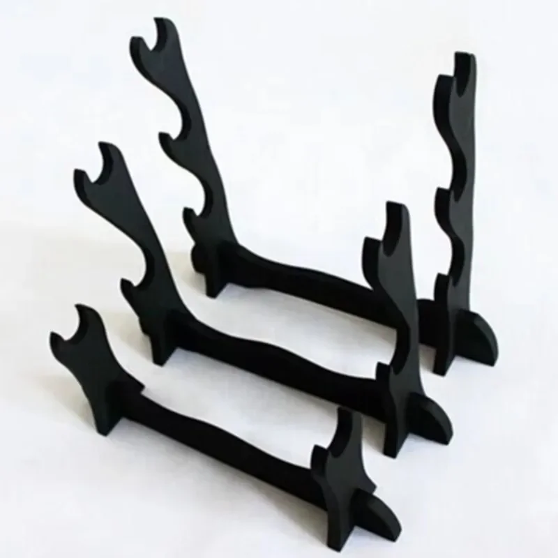 3-layer Katana Shelf Wooden Sword Rack Support Display Stand Floor Japanese Katana Samurai Sabre Holder House Decor Organizer image 3