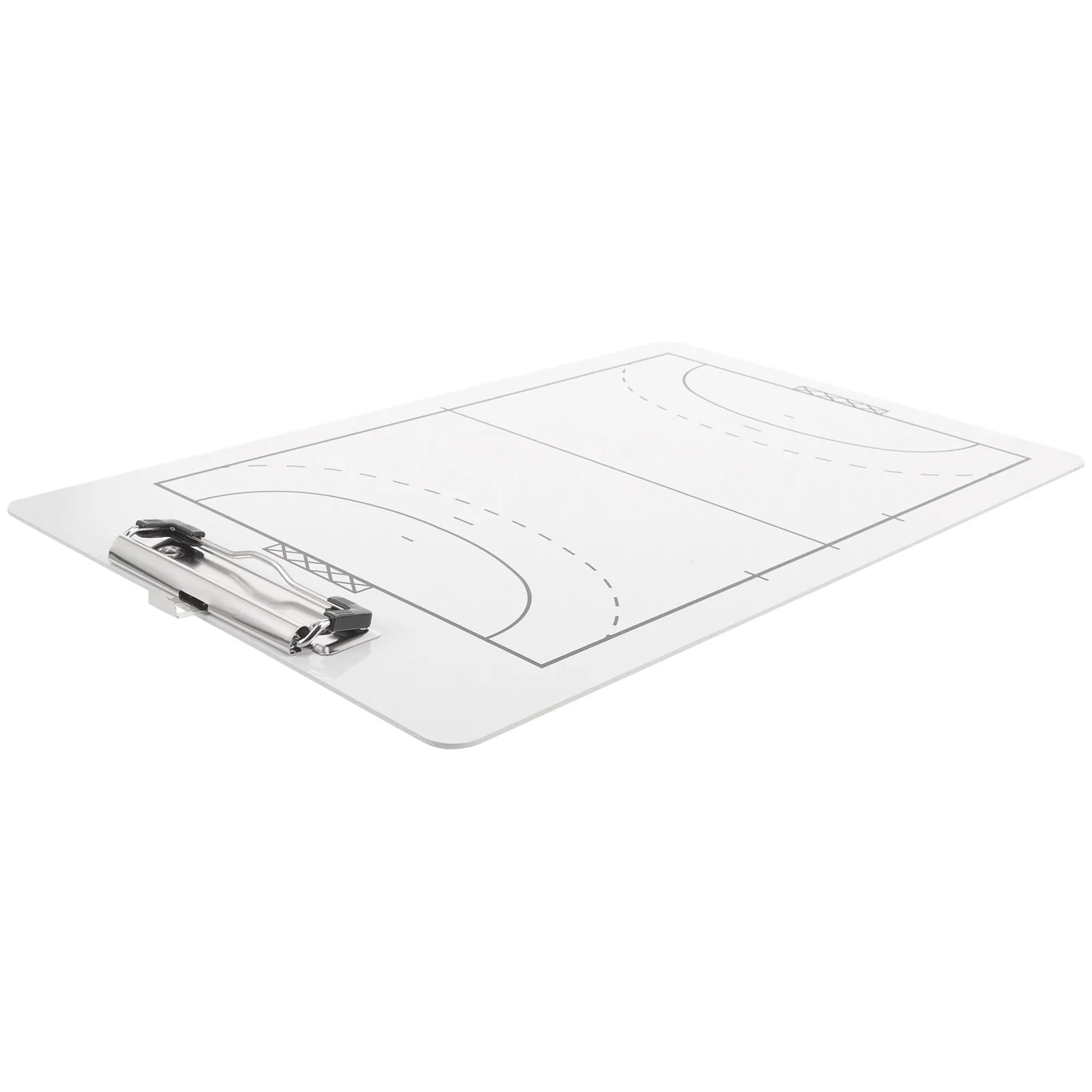 Handball Coaching Board PVC Waterproof Double Side Coaching Clipboard Portable Handball Match Supply Dry Erase Marker Board