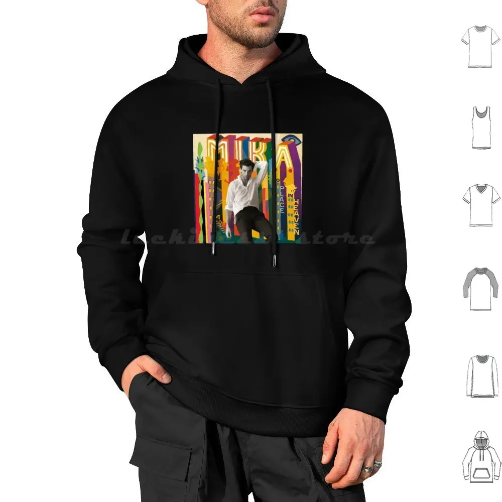 Mika No Place In Heaven Hoodie cotton Long Sleeve Mika Dodgy Holiday Life In Cartoon Motion Mika Et Lorchestre