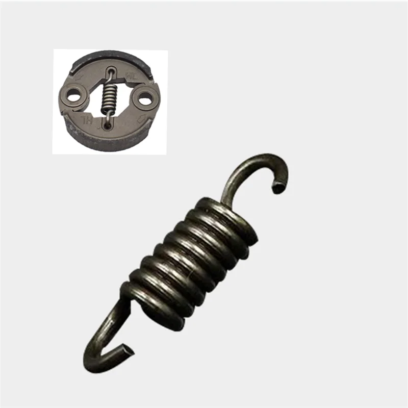 10pcs Gasoline Brush Cutter Clutch Spring 40-5/430/139/140/145/GX35 Mower Accessories Steel Extension Spring