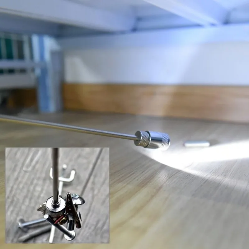 Portable Telescopic Magnetic Magnet Pen Handy Tool Capacity For Picking Up Nut Bolt Extendable Pickup Rod Stick