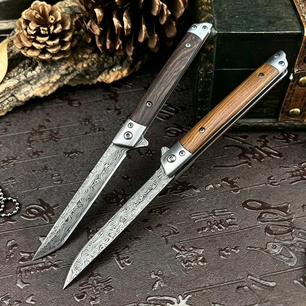New Outdoor Pocket Folding Knife: Multifunctional Outdoor Camping Knife, Everyday Hiking, Adventure, Rescue Tool—Perfect Gift