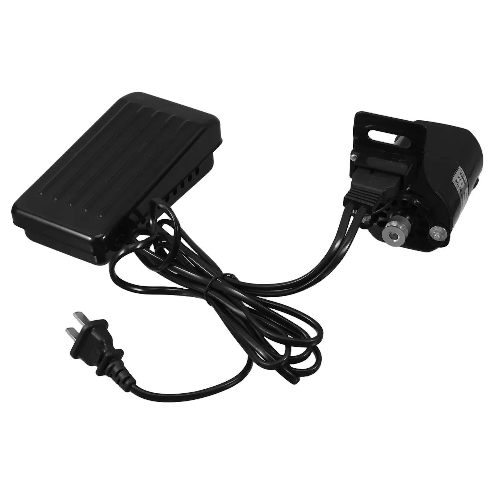 

Мотор для бытовой швейной машины 180 Вт с педалью и ременным приводом, идеально подходит для личных швейных работ, плавное и точное управление