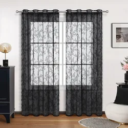 (45) Customized New White Fantasy Lace Curtains French Retro Lace Window Screens