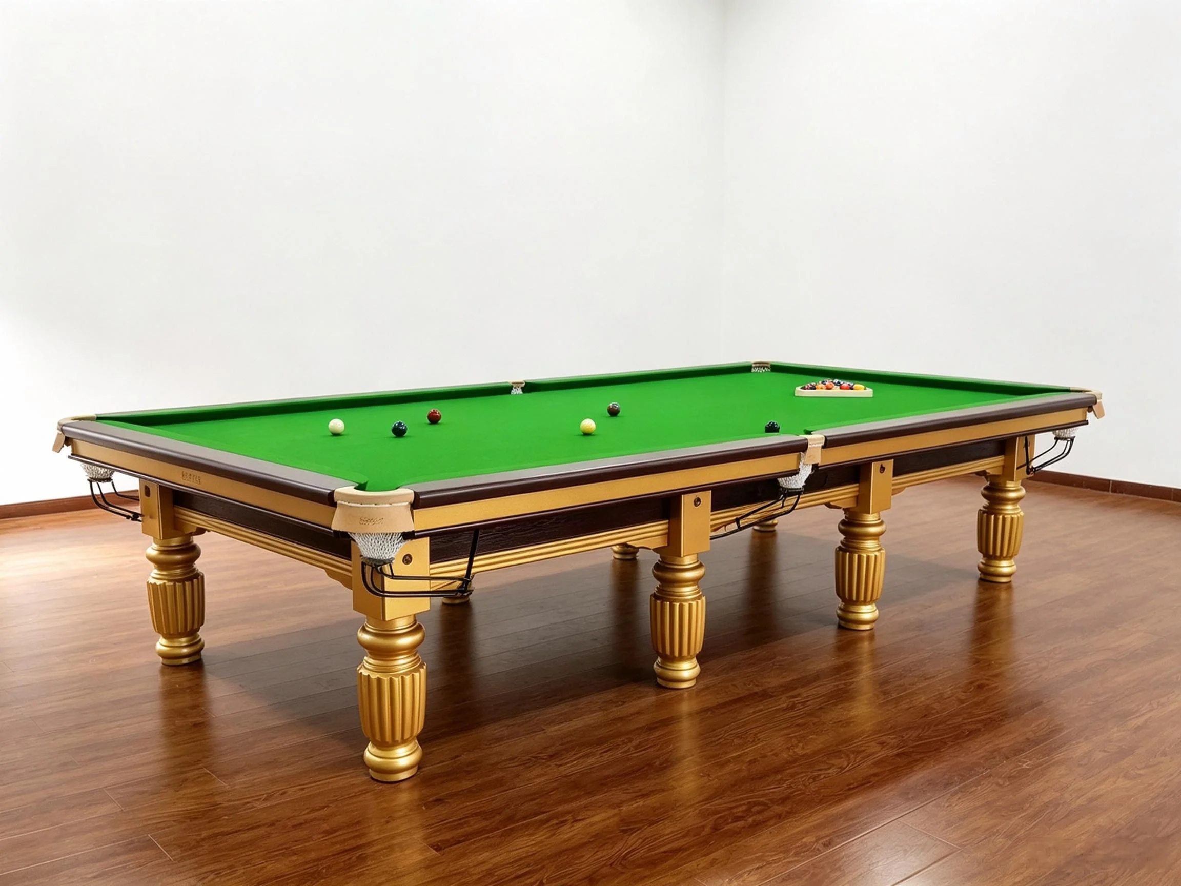 2026 Factory Direct 12FT International Standard Snooker Table, Solid Wood Slate Billiard Tablepromote sales