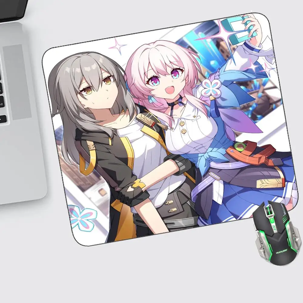 

Honkai Star Rail Mouse Pad Small Gaming Accessories Keyboard Computer Offices Desk Mat Pc Gamer Non-slip Rubber Mousepad