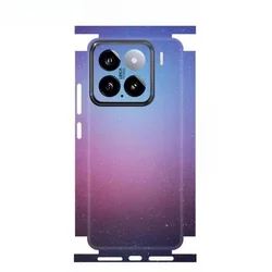 Pain Color Pattern Matte Film Skin Phone Back+Sides Sticker For XIAOMI 15 14 13 Ultra 14 Pro Redmi Note 13 12 Cartoon Wrap