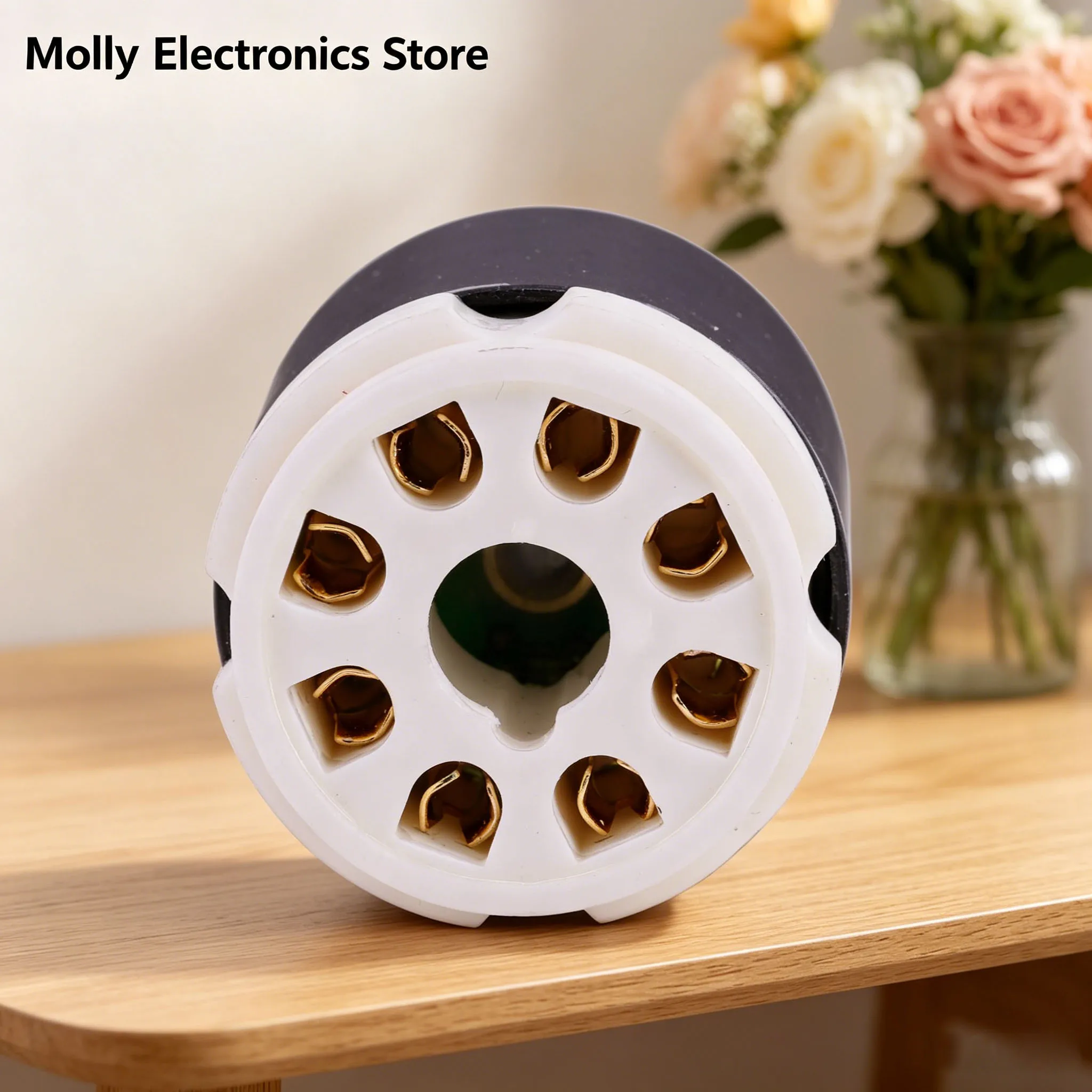 1PC 6N8P 6SN7 TO 6CG7 6FQ7 Adapter Tube Socket 8Pin TO 9Pin DIY Audio Amplifier Vintage Converter Tube Socket 6SN7 6CG7