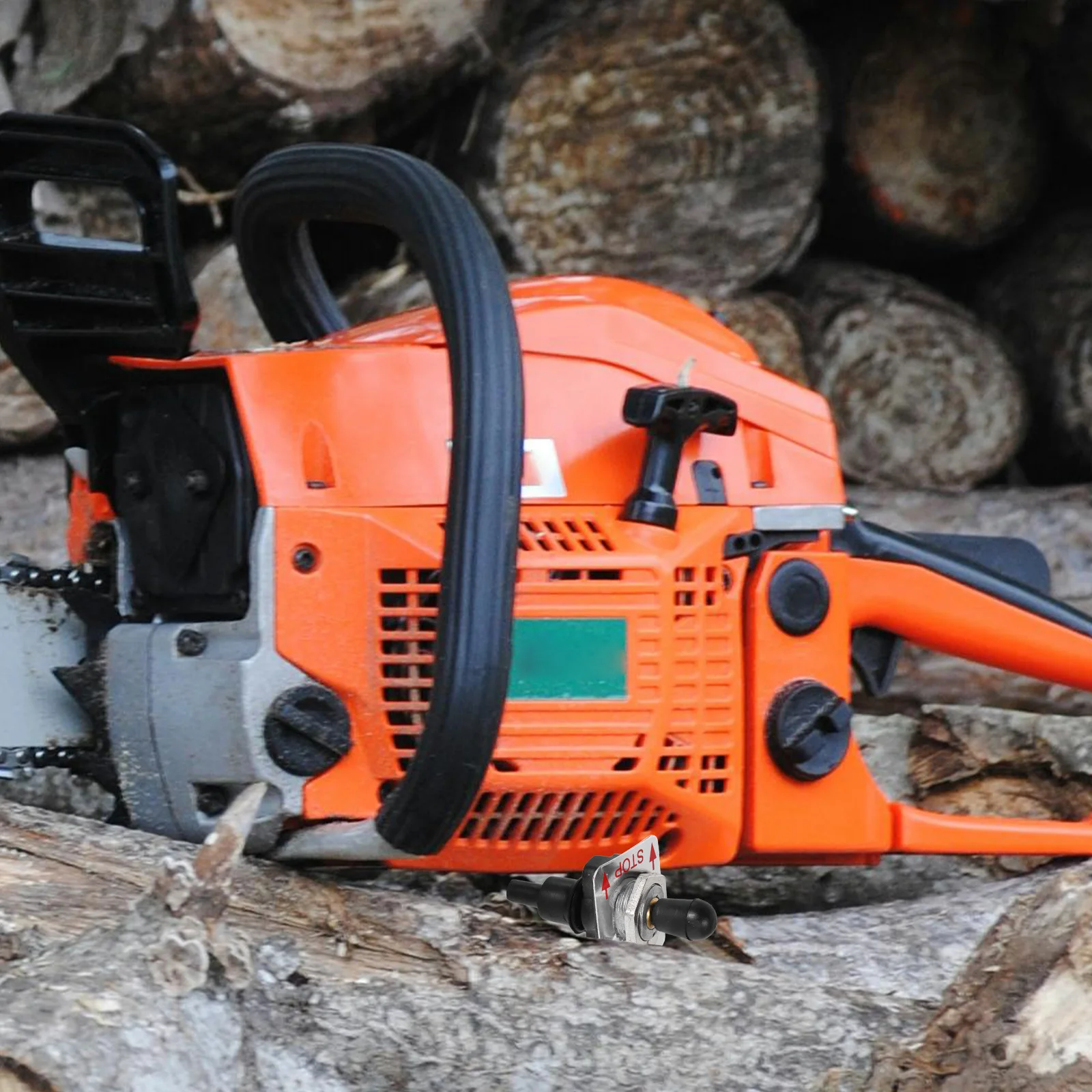 

Electrical Engine Kill Toggle Switch for 041av 070 Lawn Mower Chainsaw Replacement Stop Switch Motor Safety Shut Off