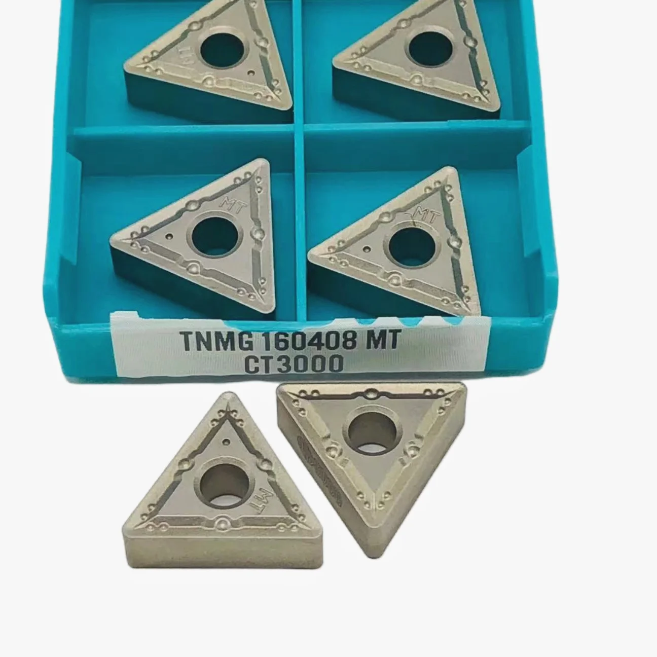 أداة تحول خارجية لإدراج الكربيد ، أداة قطع Torno CNC ، 160404MT t3000 TNMG ، MT CT3000