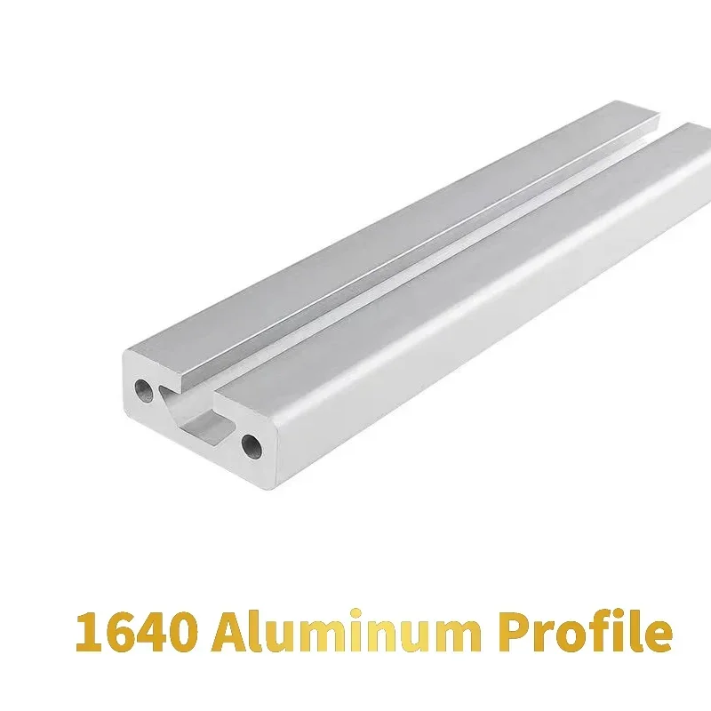 2PC 1640 European Standard Aluminum Profile Extrusion Length 100-550mm Anodized Linear Rail For CNC 3D Printer Customizable