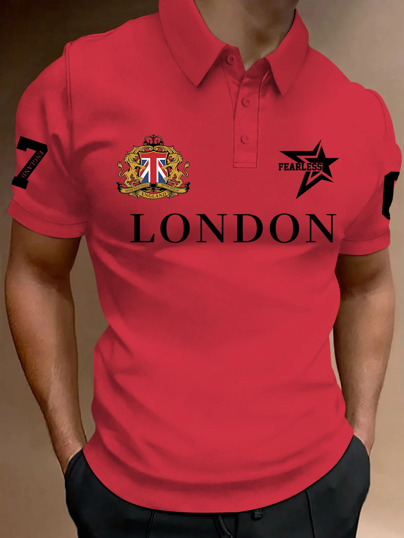 Camisa Polo Estampada de Moda - Vintage Fashion London reseña y precio