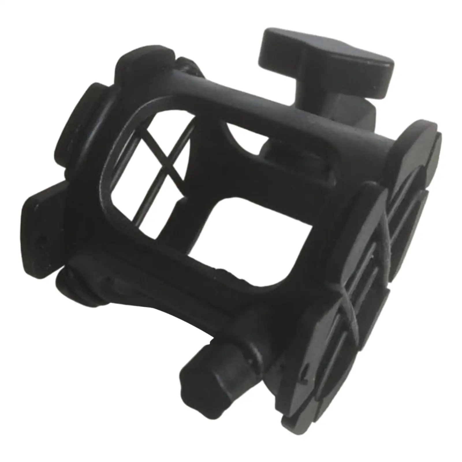 Microphone Shock Mount Clip Plastic Shockproof Stand Adjustable Mic Holder for Home Studio Handheld Condenser