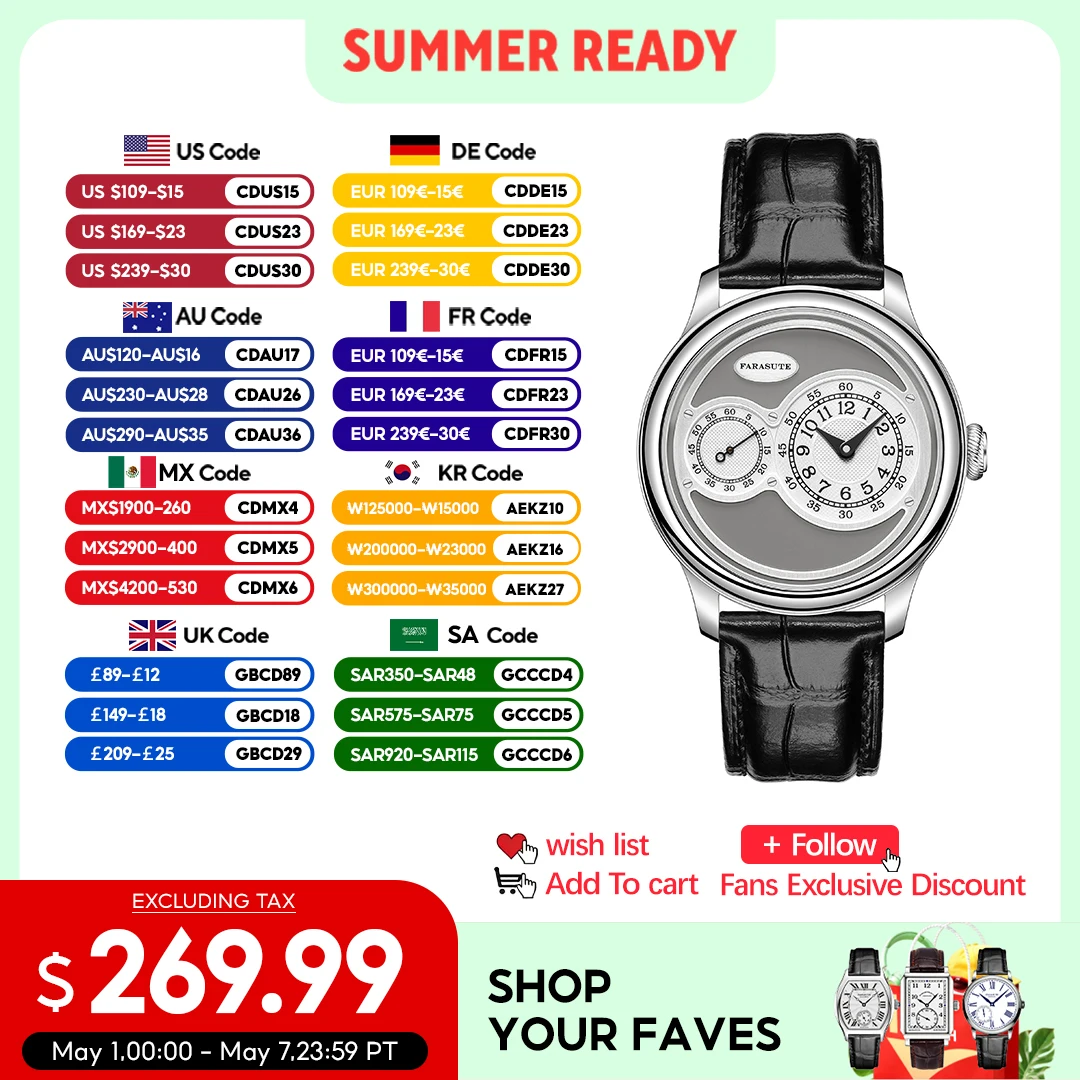 FARASUTE Retro Hangzhou Customized Automatic Mechanical Watch Men Fashion Sapphire Wristwatch Waterproof Montres pour hommes