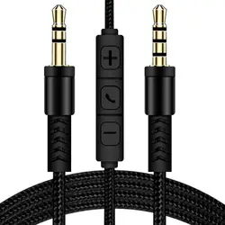 Speaker Line Excellent Practical 3 5mm 3 5mm Jack Male to Male Aux Cable with Mic for Pixel